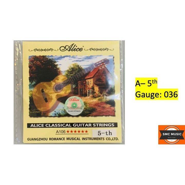 Alice A106H Classical Nylon High Tension Guitar String ( A 5th