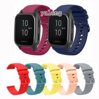 สายรัดซิลิโคน20มม. สำหรับเปลี่ยน Garmin Venu/venu Sq/venu SQ Music/venu 2 Plus