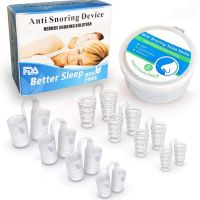 【hot】✵✆ 8PCS Snoring Solution Anti Devices Snore Stopper Vents Dilators Sleeping Aid Breathing Apnea Guard Ronco