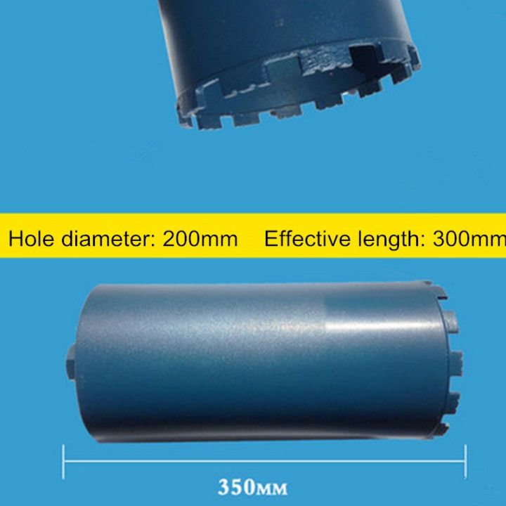 หัวเจาะแกนเจาะคอนกรีตบิตเพชรสำหรับติดตั้งสำหรับเครื่องปรับอากาศน้ำประปาและการระบายน้ำการขุดเจาะ