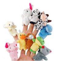 ของเล่นการ์ตูนผ้ากำมะหยี่รูป Boneka Jari Tangan 10ชิ้น/ล็อตตุ๊กตานิ้วมือเสื้อผ้าทารกนิทานของเล่นมือเสริมพัฒนาการของเล่นเด็ก