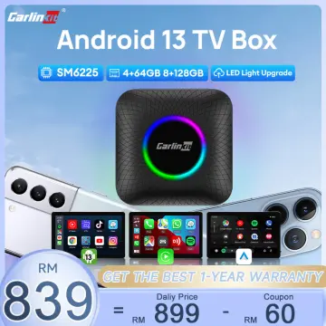 Carlinkit Android 13 Wireless Apple Carplay Ai Box Android Auto Multimedia  Play