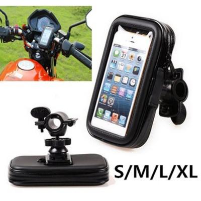 Universal MTB Bicycle Bike Phone Holder Bag Case Waterproof Motorcycle Handlebar Bracket Mobile Phone Mount Case