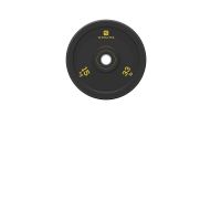 Weightlifting Bumper Disc 15 kg - Inner Diameter 50 mm