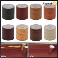 JINGWEI 5M/Roll การตกแต่งบ้าน เทปพันท่อ เส้นรอบวง ซ่อมแซม กาว เทป ลายไม้