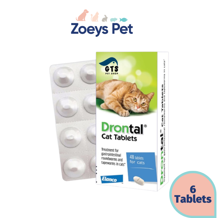 Bayer Drontal Cat Deworming Tablet (6 Tablets) Lazada