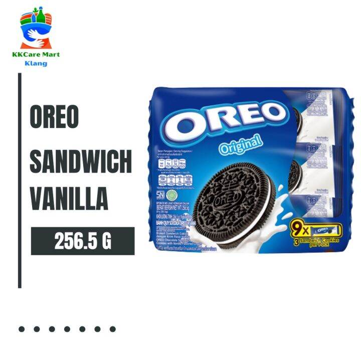 Oreo - Original Chocolate Sandwich Cookies With Vanilla Flavored Cream ...