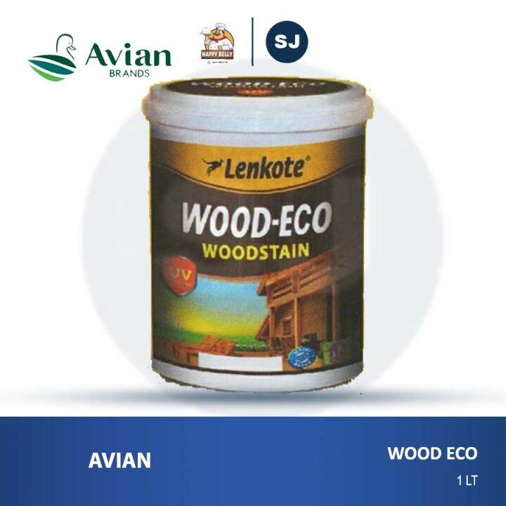 Cat Kayu Politur Lenkote Wood Eco Woodstain Avian Brand Lazada Indonesia