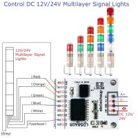 2023✔▼ 8ch RS485 Modbus RTU DO/PWM Output Multifunction Driver Board for Multilayer Lights Relay Solenoid Valves Motor