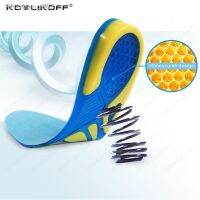 Silicon Gel Insoles Foot Care For Plantar Fasciitis Heel Spur Running Sport Insoles Shock Absorption Pads Arch Orthopedic Insole