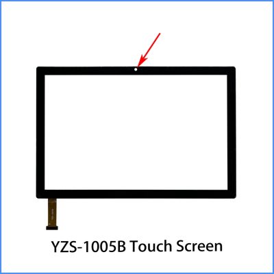แผง Capacitive สำหรับหน้าจอสัมผัส YZS-1005B 10.1นิ้วอะไหล่เลนส์กระจก Phablet Multitouch YZS-1005 B