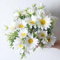 【CC】 Artificial Chrysanthemum Raw Silk Small Bouquet Aster Wedding Hotel Ornamental