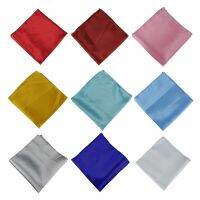 100 Pieces Solid Red Green Gold 20 Colors Wedding Party Decor 18" Satin Fabric Table Napkins Hotel Banquet Folding Cloth