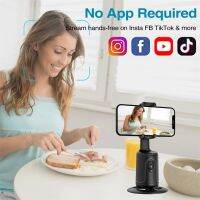 ’【‘【；=- 360 Rotation Auto  Tracking Phone Holder Phone Gimbal Smart AI Follow-Up Gesture Control Ing Camera Mount For Smartphne