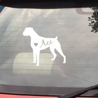 Personalized Vinyl Sticker Dog