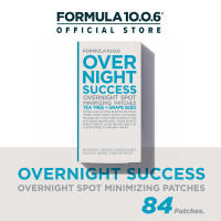 Formula10.0.6 แผ่นแปะรอยสิว Overnight Success Overnight Spot Minimizing Patches ( ทีทรี +เกรป ซีด) จำนวน 84ชิ้น/กล่อง