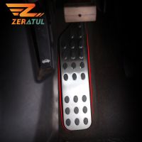 Zeratul Auto 1Pcs Car Footrest Pedal Pad Rest Pedals Plate Cover For Cruze For VAUXHALL Opel Mokka ASTRA J Insignia Sport Tourer Pedal Accessories