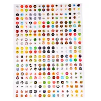 330 Pcs Button Sticker Protector Home for iPhone etc