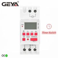 Free Shipping GEYA THC-30A 20A 16A Electric Digital Timer Switch Programmable AC DC 12V 24V 110V 220V 240V Electronic Timers