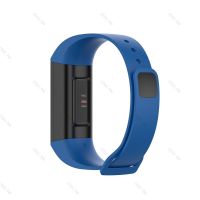 สายนาฬิกาข้อมือซิลิโคน ทรงสี่เหลี่ยมผืนผ้า ป้องกันลายนิ้วมือ สําหรับ Xiaomi Band 4C