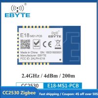 CC2530 Zigbee 2.4GHz Wireless Transmitter Receiver Zigbee Module 4 dBm EBYTE E18-MS1-PCB For Smart Home PCB Antenna Long Range