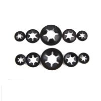 M3 M4 M5 M6 M8 M10 Tooth Starlock Push On Locking Washers Speed Clips Fasteners Assortment Kit Quick Speed Locking Washers