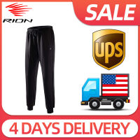 RION Active Mens Sweatpants Training Track with Pockets Quick Dry Athletic Jogging Men Tracksuit Pants Running Sports Pants