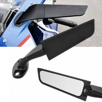 ✴ Motorcycle Mirror Modified Wind Wing Adjustable Rotating Rearview Mirror Moto Accessories for YAMAHA YZF R6 R1 R25 R3 R125 R15