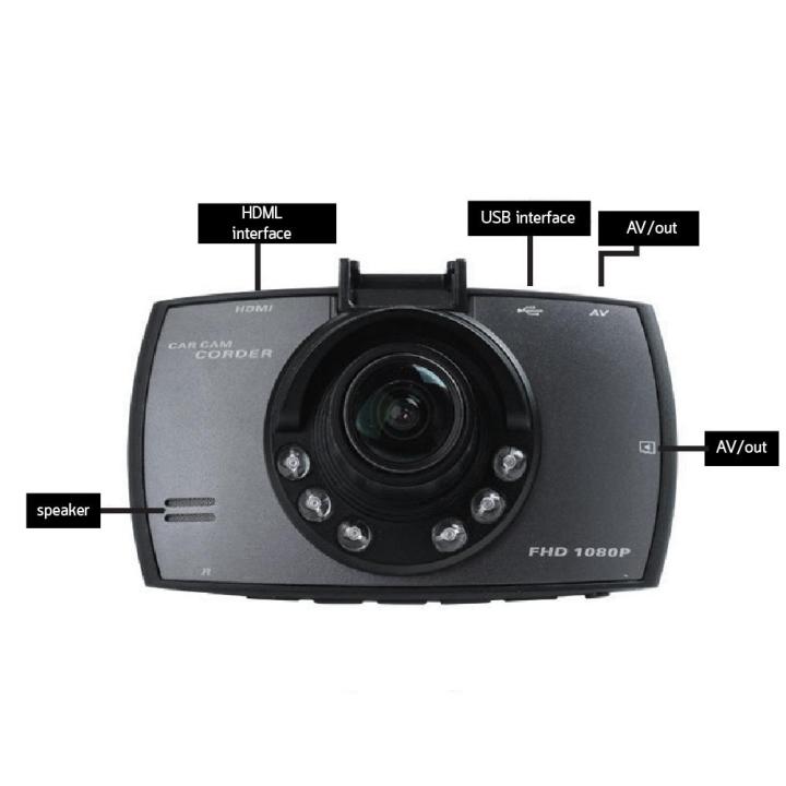 inntech-กล้องติดรถ-full-hd-สว่างชัดแม้แสงน้อย-ไฟอินฟาเรต-6-ตัว-จอ-2-7-นิ้ว-car-camcorder-สีดำ