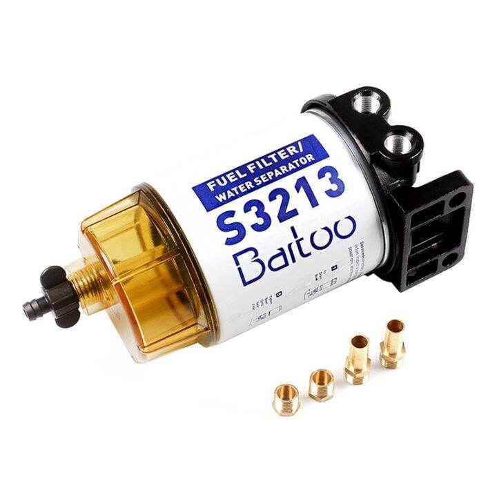 3/8 Inch S3213 Fuel Water Separator Filter Assembly Kits for Outboard