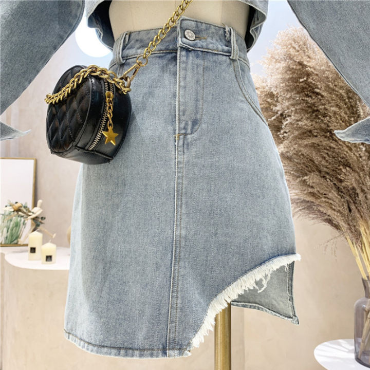 fall-winter-fashion-streetwear-denim-2-piece-set-women-crop-top-short-jacket-coat-mini-skirt-sets-casual-skirt-two-piece-suits