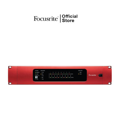 Focusrite RedNet 1 Audio interface เชื่อมต่อด้วยระบบ Ethernet โดยทำงานผ่าน Dante Audio Networking รองรับการบันทึกเสียงใน