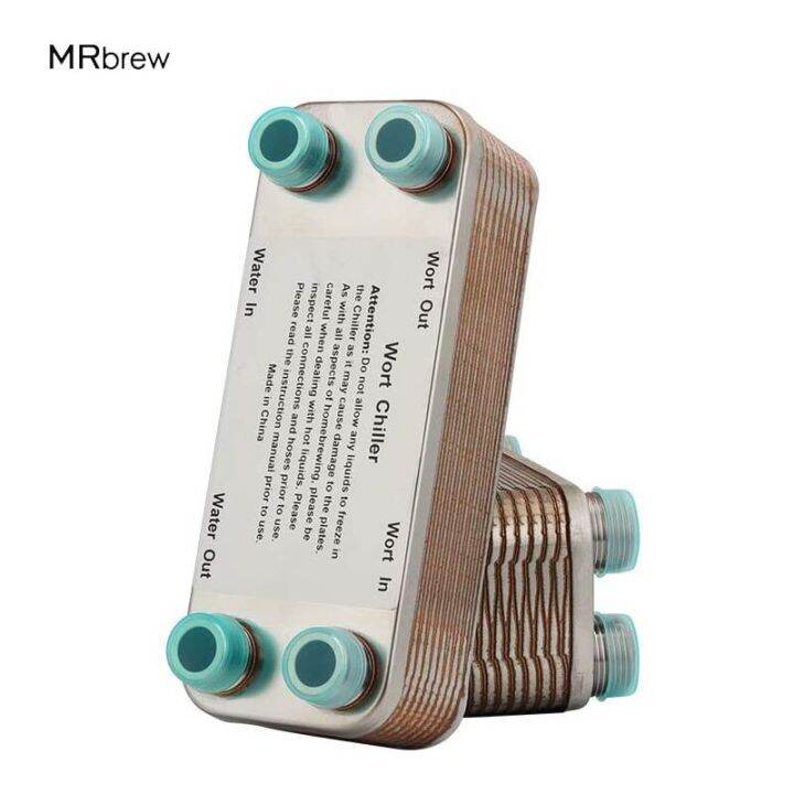 30 Plates Wort Chiller ,Counterflow Heat Exchanger,Stainless Steel Beer