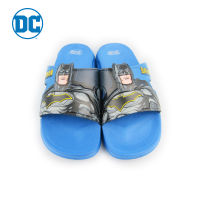 Shou Group Kids Filon Sandals with Batman pattern Blue-Black Colour รองเท้าแตะสวมไฟล่อนสำหรับเด็ก ลายแบทแมน สีน้ำเงิน-ดำ