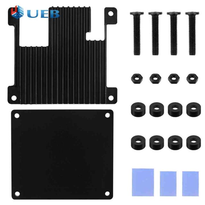 สำหรับ-orange-pi-zero-orange-pi-zero-2เคสอลูมิเนียม-passive-cooling-สีดำ