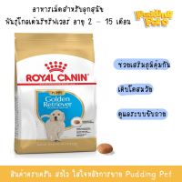 ส่งฟรีทุกชิ้นทั่วไทย  Royal Canin Golden Retriever Puppy 12kg อาหารเม็ดสำหรับลูกสุนัขพันธุ์โกลเด้นรีทรีฟเวอร์ อายุ 2 - 15 เดือน