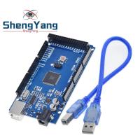 ) USB Arduino (ATMEGA2560บอร์ด ShengYang (ATmega2560-16AU + สายเคเบิล R3 MEGA 2560 USB 1 CH340G เซ็ต/ล็อต) ไฟฟ้า