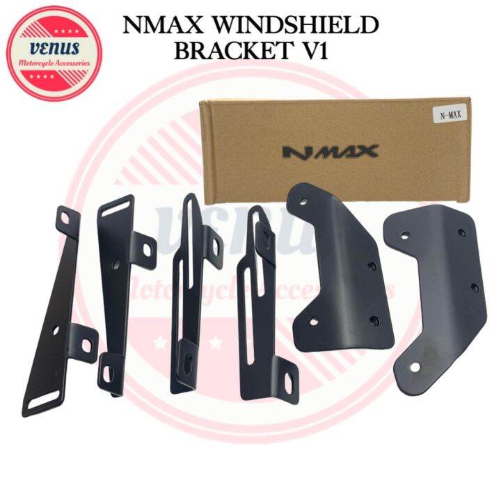 【READY STOCK】 ♣Bracket Nmax Windshield Bracket Nmax Side mirror Bracket V1 Lazada PH