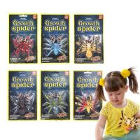 Spider Toys For Boys 6Pcs Funny Gadgets Water Expanding Spider Toy Novelty Toys Water Growing Toys For Children Girls Boys remarkable