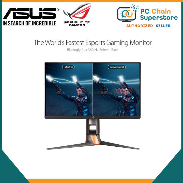 The ROG Swift 360Hz is the world's fastest esports gaming monitor