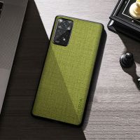 Case For Xiaomi Redmi Note 11 Pro Plus 11S 4G 5G Premium Cloth Texture Fabric Simple Style TPU Cover For Redmi Note 11 Pro Case