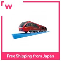 ไฟ S-44 Plarail ใกล้รถไฟ Meihan Limited Express Hinotori