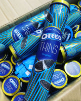 OREO Thins สอดไส้ครีม Vanilla โอริโอ้แผ่นบาง จากประเทศยูเครน ขนาด 144 g.