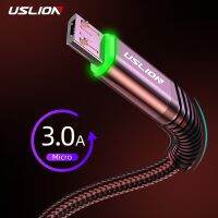 [A Necessary]♗สายไมโคร USB LED แบบ3A,ที่ชาร์จที่ชาร์จไฟรวดเร็ว Usb รองรับการส่งข้อมูลสำหรับสาย Samsung โทรศัพท์มือถือแอนดรอยด์