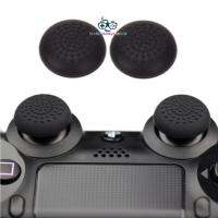 Silicone Dotted Convex Thumb Grip Caps Joystick Thumbstick For PS4 PS3 Xbox ONE Xbox 360 Wii U Controller - Black ซิลิโคนอนาล็อก [จุกยาง] แบบทรงนูน สีดำ