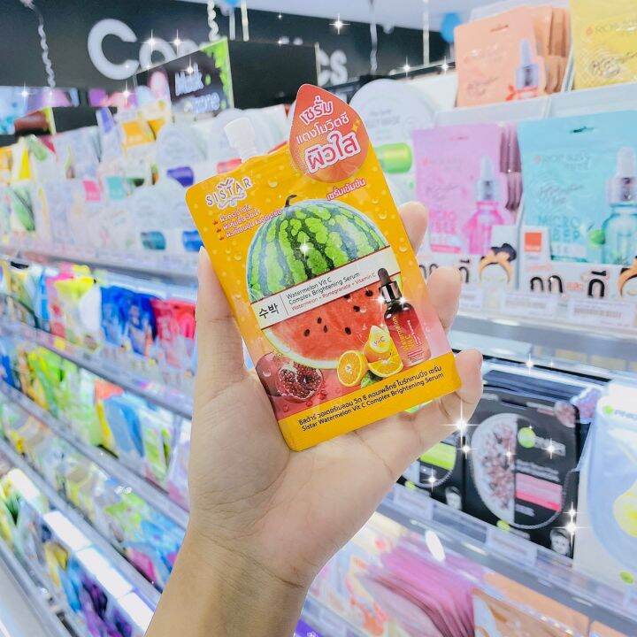 SISTAR ซิสต้าร์ วอเตอร์เมลอน วิต ซี คอมเพล็กซ์ ไบร์ทเทนนิ่ง เซรั่ม 8
