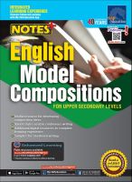 Notes+ English Model Compositions For Upper Secondary Levels