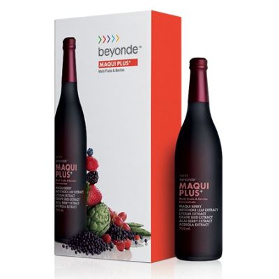 beyonde Maqui Plus Multi Fruits & Berries Concentrate เครื่องดื่มซูเปอร์แอนตี้ออกซิแดนท์จากผลมากิ เบอร์รีและซูเปอร์ฟรุต