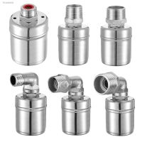 ♦☽ 1/2 3/4 1inch Floating Ball Valve Stainless Steel Automatic Water Level Control Valve Durable Corrosion-Resistant Heat-resistant