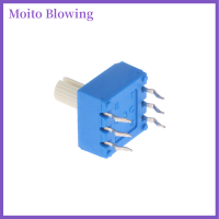 Moito สวิตช์เข้ารหัส1ชิ้น ERD110RS เข้ารหัสโรตารี10บิต0-9 3:3พร้อมสวิตช์ที่จับ